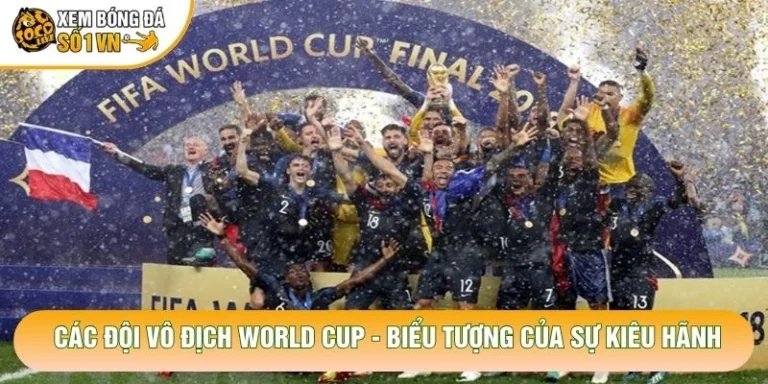 Các Đội Vô Địch World Cup - Biểu Tượng Của Sự Kiêu Hãnh