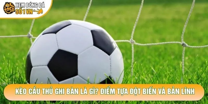 Kèo Cầu Thủ Ghi Bàn Là Gì? Điểm Tựa Đột Biến Và Bản Lĩnh